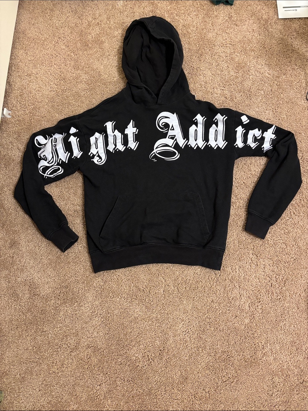 Night Addict Hoodie Size XS